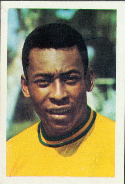 Pele of Brazil. 1970 World Cup Finals card. | Brazil world cup, Vintage ...