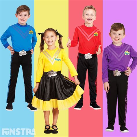 The Wiggles: Costumes & Dress Ups - Funstra | Halloween costume outfits ...