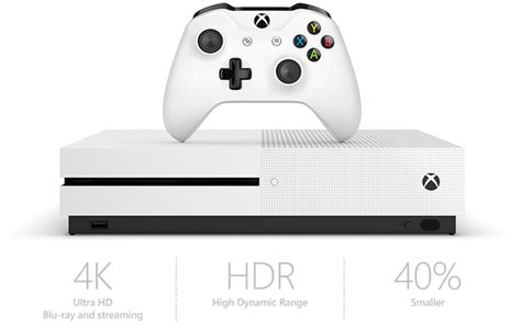 Xbox One S 4K HDR 1TB HTCGAME