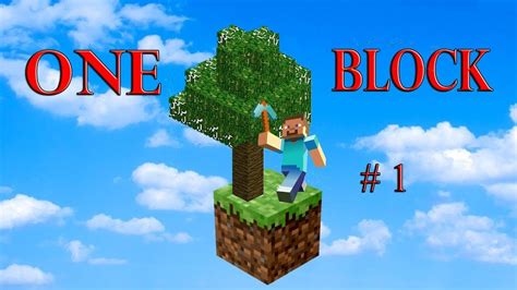 live minecraft one block seriesl ep 01 l - YouTube