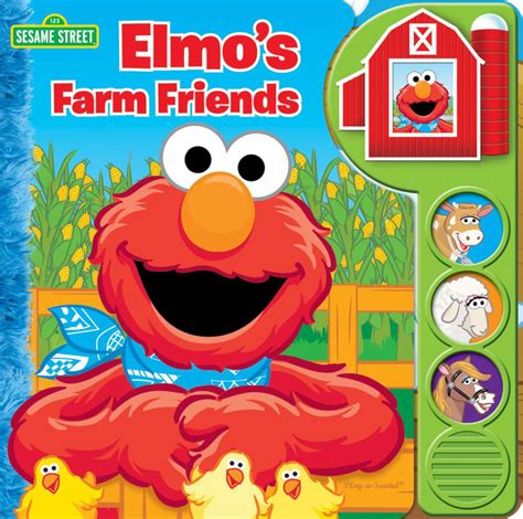 Play-A-Sound: Sesame Street : Elmo's Farm Friends (Board book ...