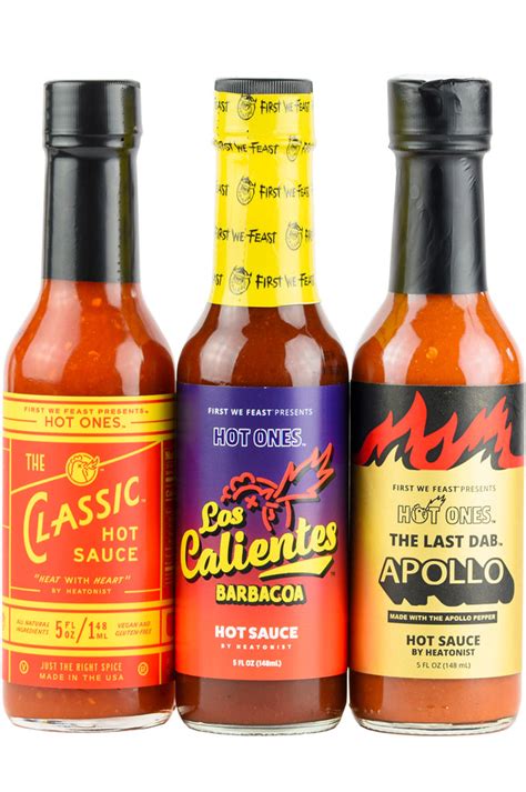 Hot Ones Season 15 Trio Pack | Hot Ones Hot Sauce | HEATONIST