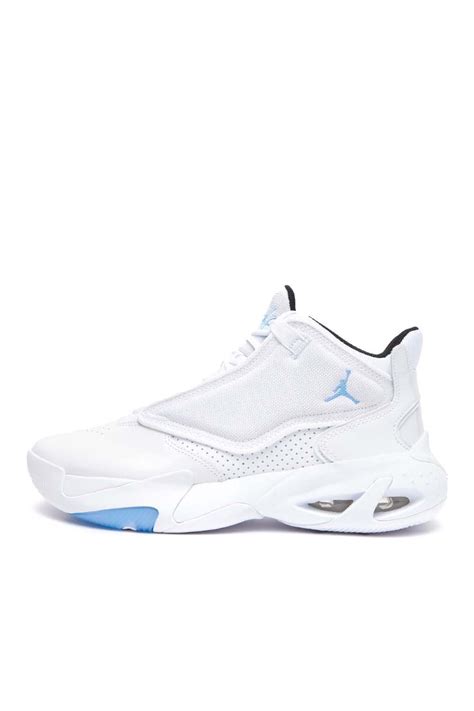 Jordan Mens Max Aura 4 Shoes 'White/University Blue' | ROOTED