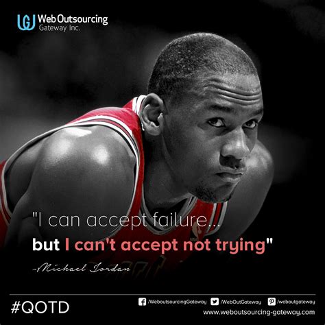 Allow us to share this quote from the most recognizable athlete of all ...