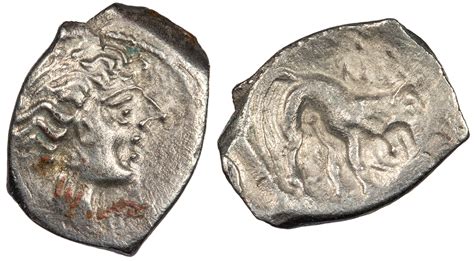 Cisalpine Gaul Insubres ca. 1st Century B.C. Drachm EF | Celtic Coins