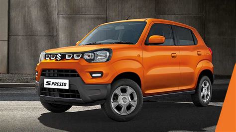 Maruti Suzuki launches the 2020 S-Presso CNG variant in India at a ...