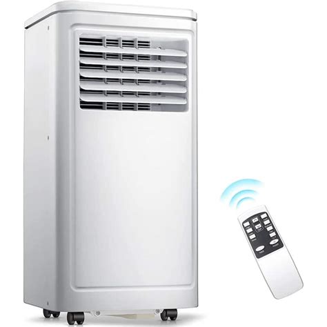 Portable Air Conditioner 8500 BTU, Remote Control, Cools 250sq. ft ...