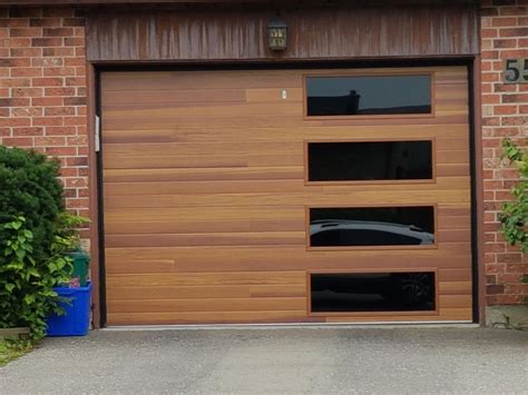 Achieving The Look Of Wood On Your Garage Door - Garage Ideas