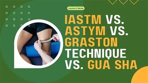 IASTM vs. Astym vs. Graston Technique vs. Gua Sha