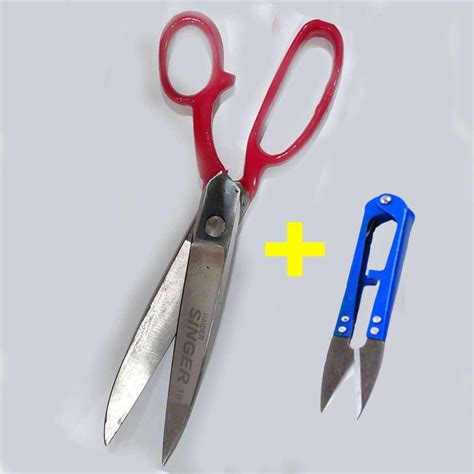 Sewing Scissor 10 Inch Singer + Free Tailor Cutter | Online Home ...