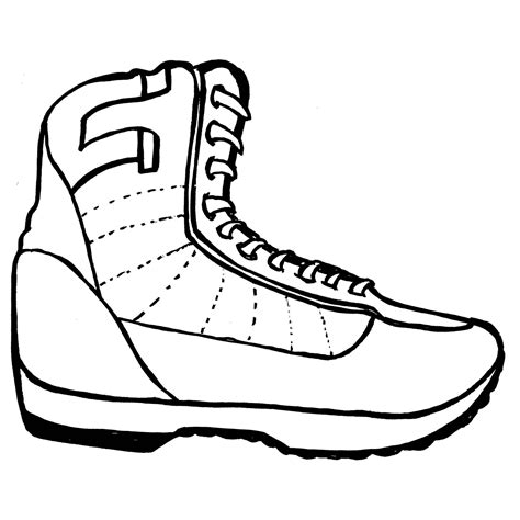 Combat Boots Drawing at GetDrawings | Free download