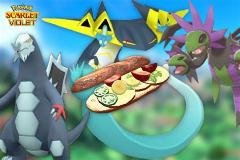 How to cook Shiny Dragon Sandwich in Pokemon Scarlet and Violet