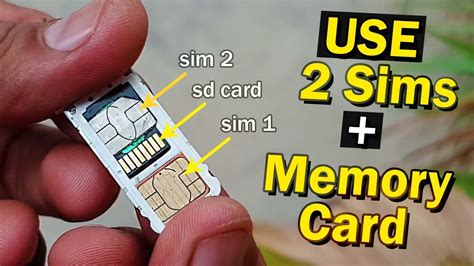 How To Use Dual Sim & SD Card In Hybrid Sim Slot/ step by step guide ...