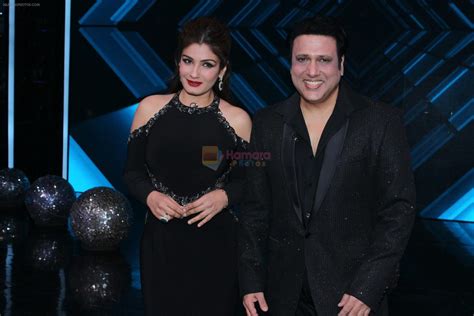 Govinda, Raveena Tandon On the Sets Of Super Dancer - Chapter 2 on 4th ...