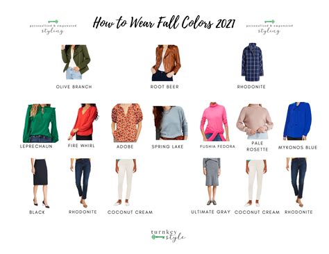 How to Wear Color for Fall - Turnkey Style