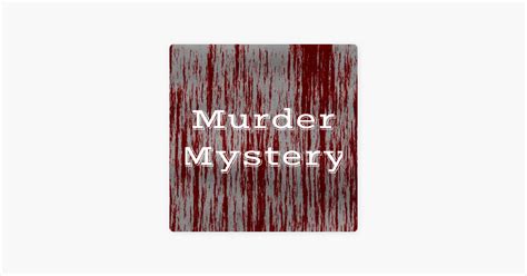 ‎Murder Mystery on Apple Podcasts