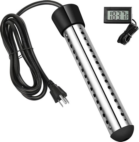 Immersion Heater, GESAIL 1500W Submersible Immersion Water Heater with ...