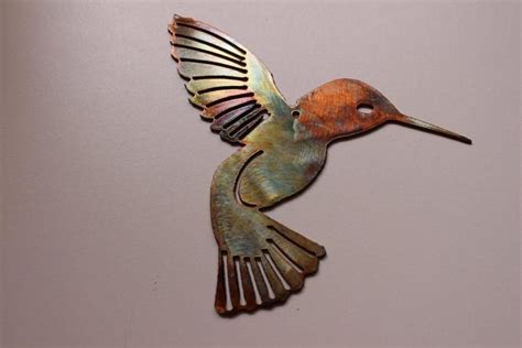 20 Collection of Hummingbird Metal Wall Art