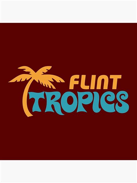 "Flint Tropics Logo" Photographic Print for Sale by wiliamgelas | Redbubble