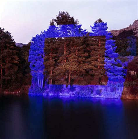 Land art | Outdoor light interventions | Light art installation, Land ...