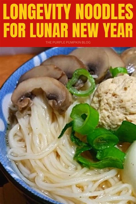 Longevity Noodles for Chinese New Year | Cooking dinner, Dinner recipes ...