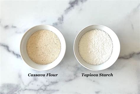 Cassava Flour vs Tapioca Starch