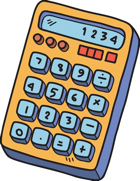 Hand Drawn calculator illustration 13127543 Vector Art at Vecteezy