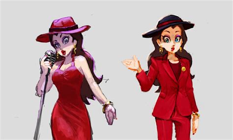 Nintendo Shares Concept Art Of Mayor Pauline From Super Mario Odyssey ...