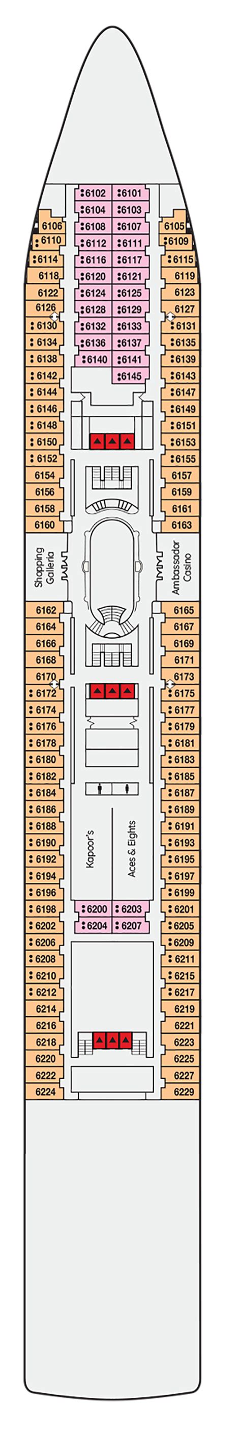 Ambience – Deck Plans - Planet Cruise