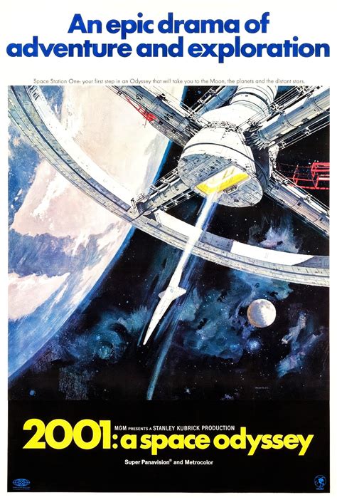 2001 A Space Odyssey Original Movie Poster