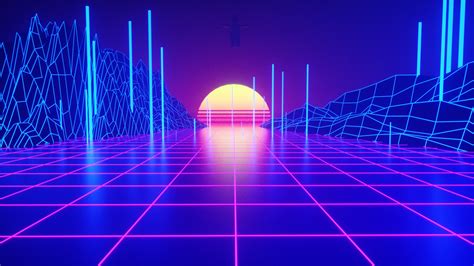 Retrowave Tron Grid, HD Artist, 4k Wallpapers, Images, Backgrounds ...