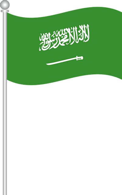 Download Flag Of Saudi Arabia, Saudi Flag, Nation. Royalty-Free Vector ...