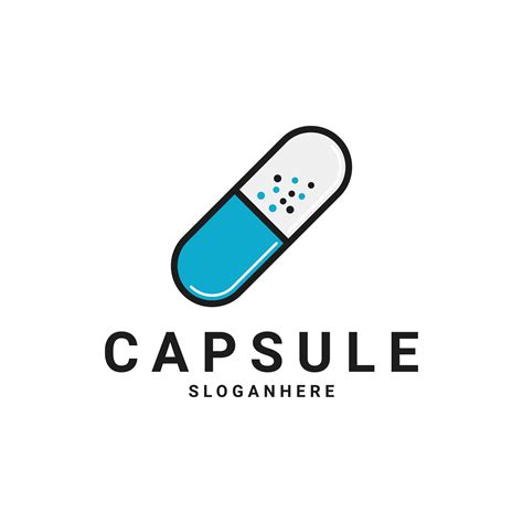 Capsule logo design creative idea 26971286 Vector Art at Vecteezy