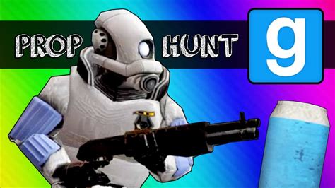 Gmod Prop Hunt Funny Moments - LIL' CAN! - YouTube