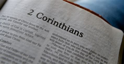 2 Corinthians - Bible Book Chapters and Summary - New International Version