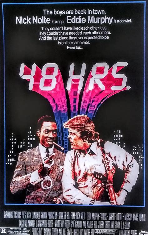 48 HOURS Movie Poster Laminated Print - Etsy