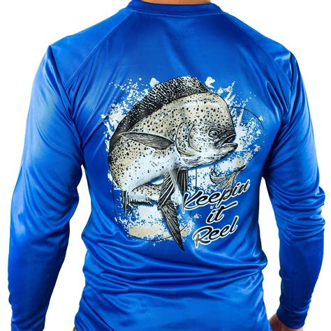 All-American Fishing Performance Dri Fit Comfort & Cooling - Men's Long ...