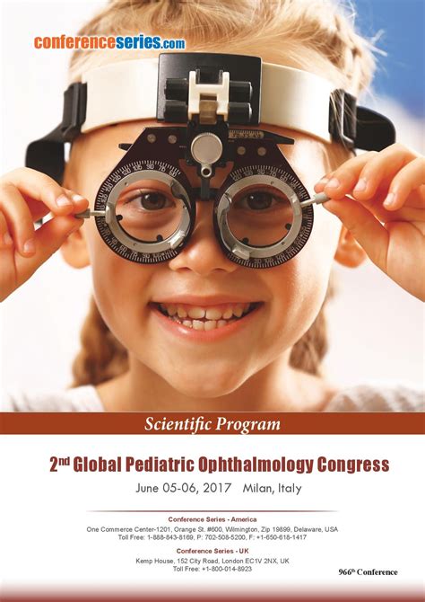 2nd Global #Pediatric #Ophthalmology Congress June 05-06, 2017 Milan ...