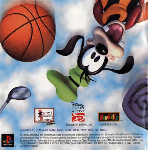 Disney's Goofy Super Fun House PSX cover