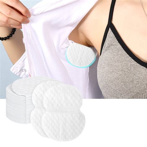 Toplive 100 Pack Absorbing Stick-on Underarm Sweat Pads for Men and ...