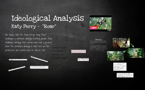 Ideological Analysis by Gina Messeri