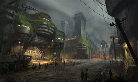 Mech Base Picture (2d, post apocalyptic, city) | Fantasy, Mythology ...