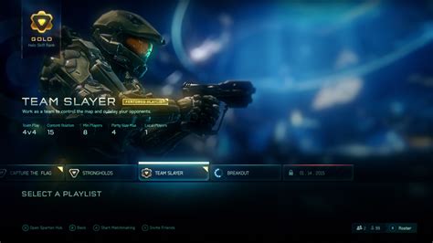 Jeff Christy - Halo 5: Guardian Beta Menu Concepts