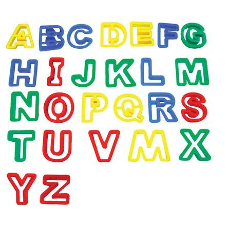 Alphabet Clay Cutters | Classroom Essentials Scholastic Canada