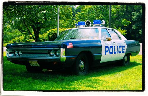 1971 Plymouth Fury Police Car | Sitting outside of the Middl… | Flickr