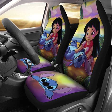 Stitch And Lilo Car Seat Covers Disney Cartoon Fan Gift SDCSC16 ...