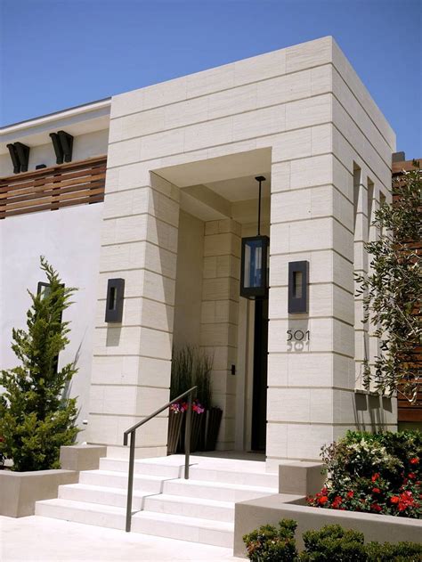 Niwala-limestone with stucco | Exterior stone wall cladding, Cladding ...