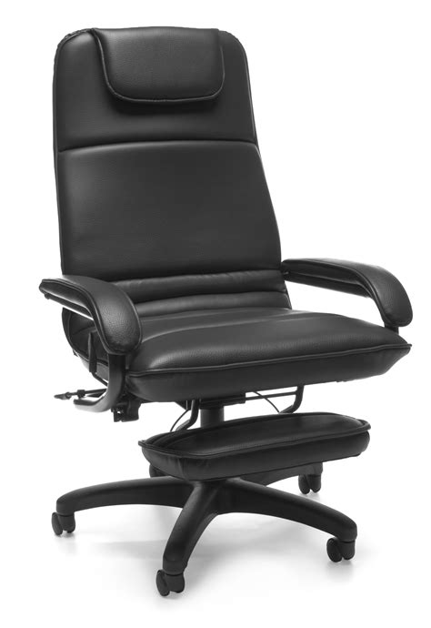 OFM Model 680 Ergonomic High-Back Executive Reclining Office Chair with ...