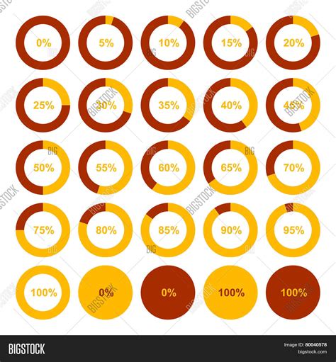 Circle Diagram Pie Vector & Photo (Free Trial) | Bigstock