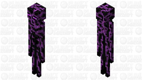 Enderman is tried to turn purple. Minecraft Mob Skin